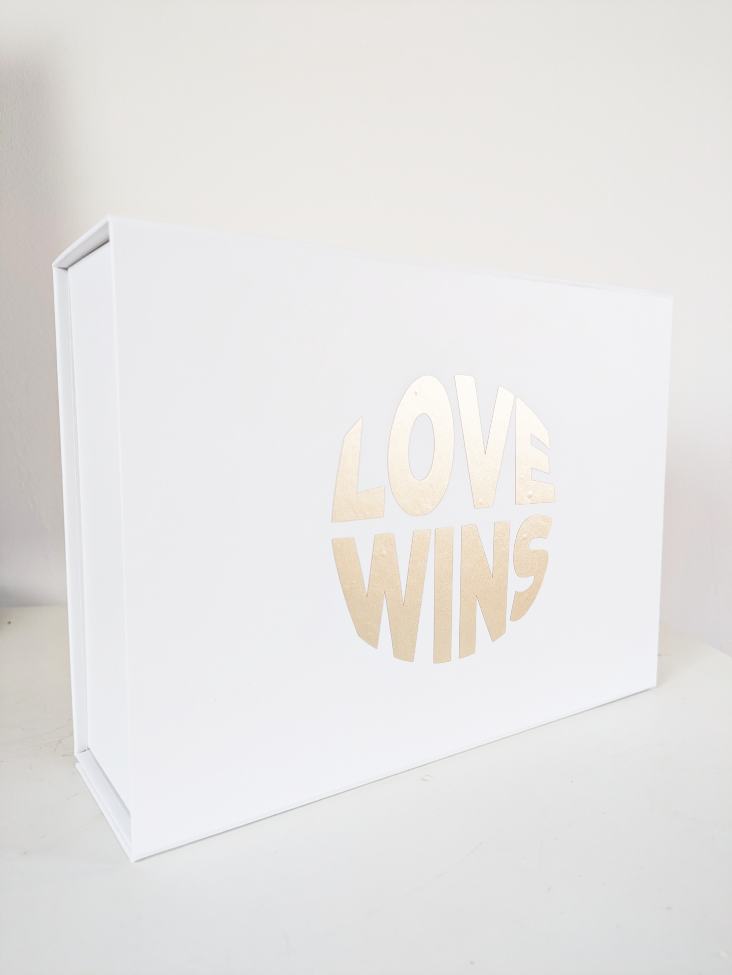 Love Wins Schachtel | Geschenkbox Hochzeit