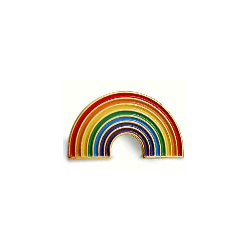 Pride Regenbogen Ansteck-Pin – Farbenfrohes Statement für Vielfalt